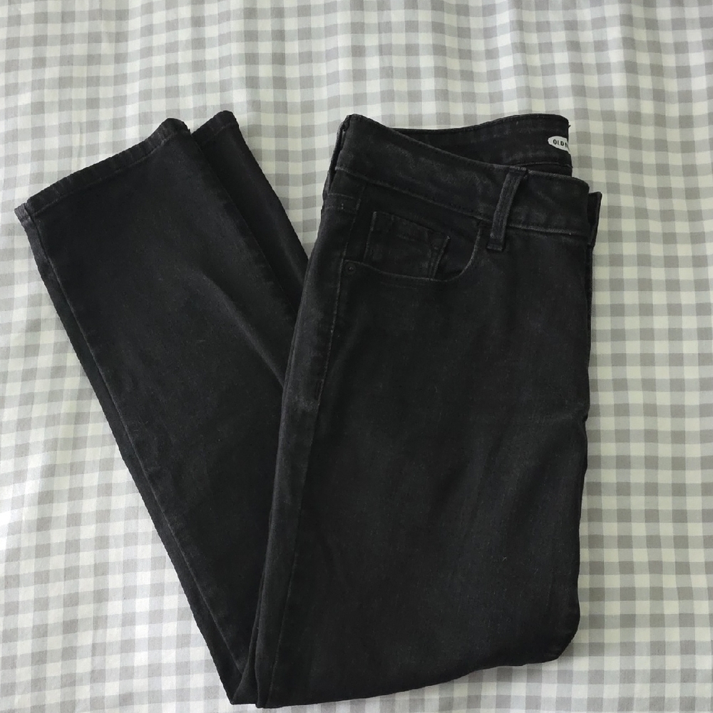 Black Women’s Jeans - Old Navy POWER STRAIGHT